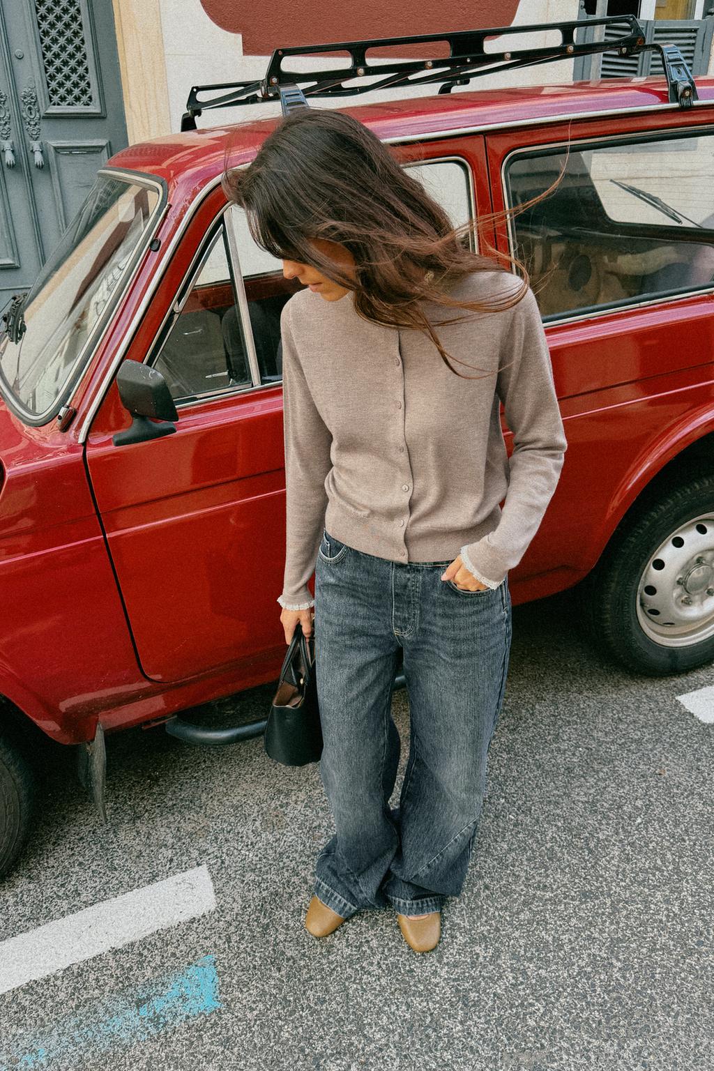 МИНИ-СУМКА С ДЕКОРАТИВНОЙ СТРОЧКОЙ