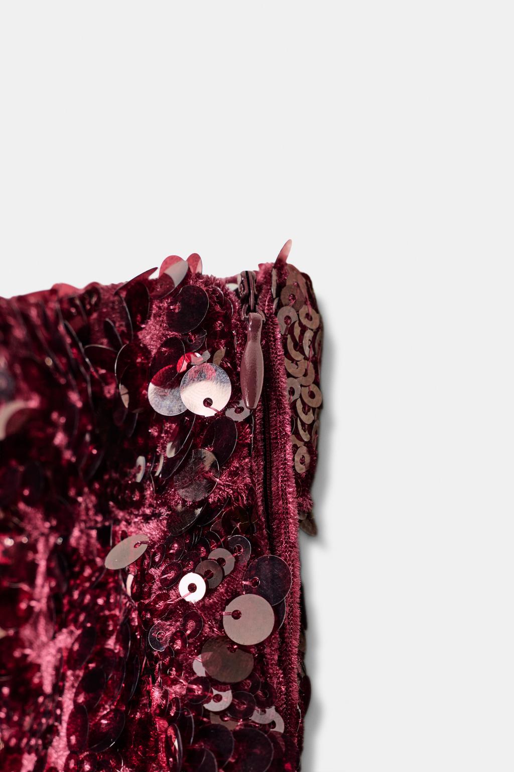 БРЮКИ BARREL С ПАЙЕТКАМИ