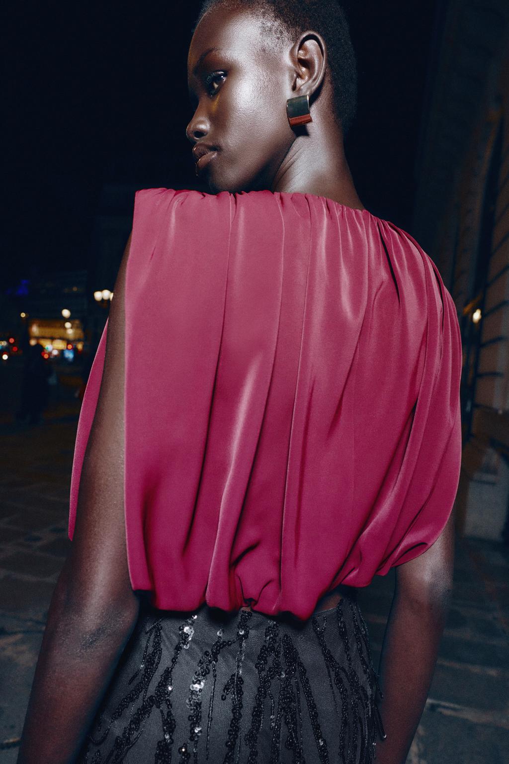 ДРАПИРОВАННЫЙ ТОП-БАЛЛОН