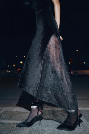 Туфли-мюли со стразами- Заказать в России