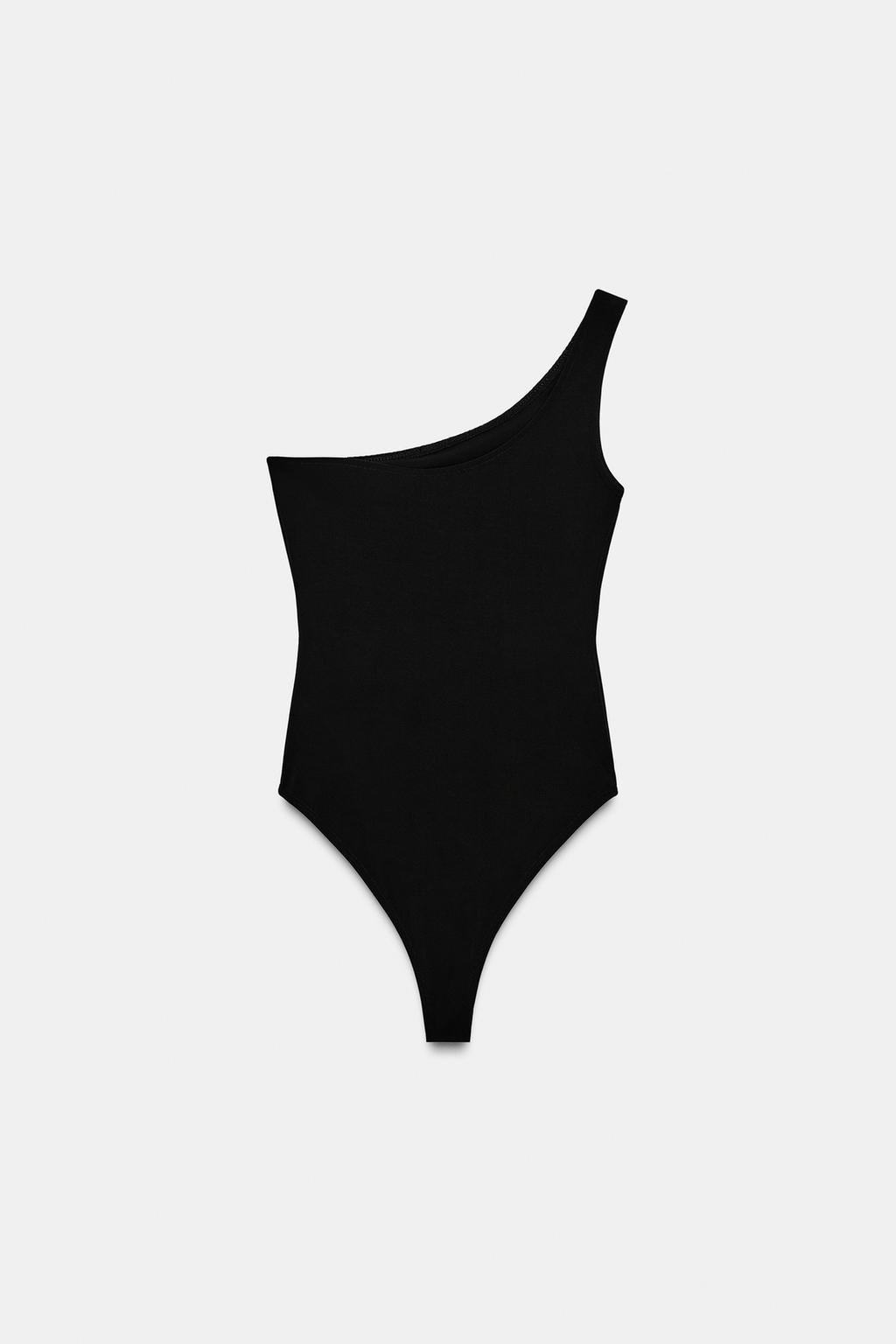 БОДИ АСИММЕТРИЧНОГО КРОЯ С БАХРОМОЙ И БЛЕСКОМ