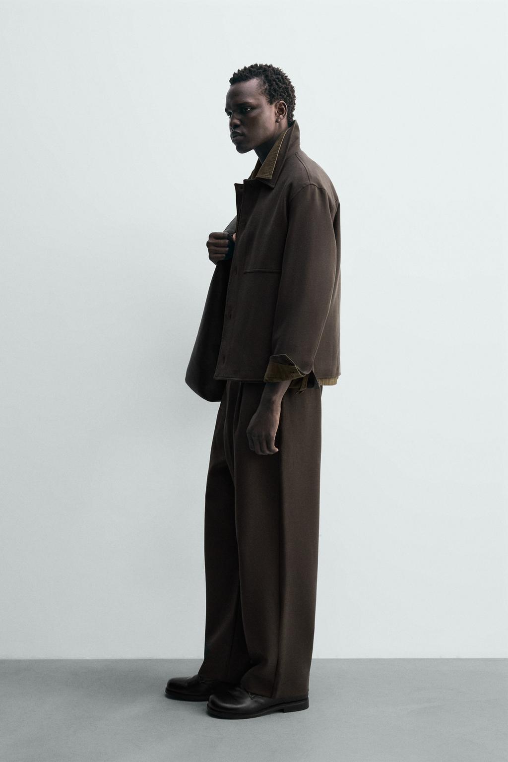 БРЮКИ RELAXED FIT СО СКЛАДКАМИ