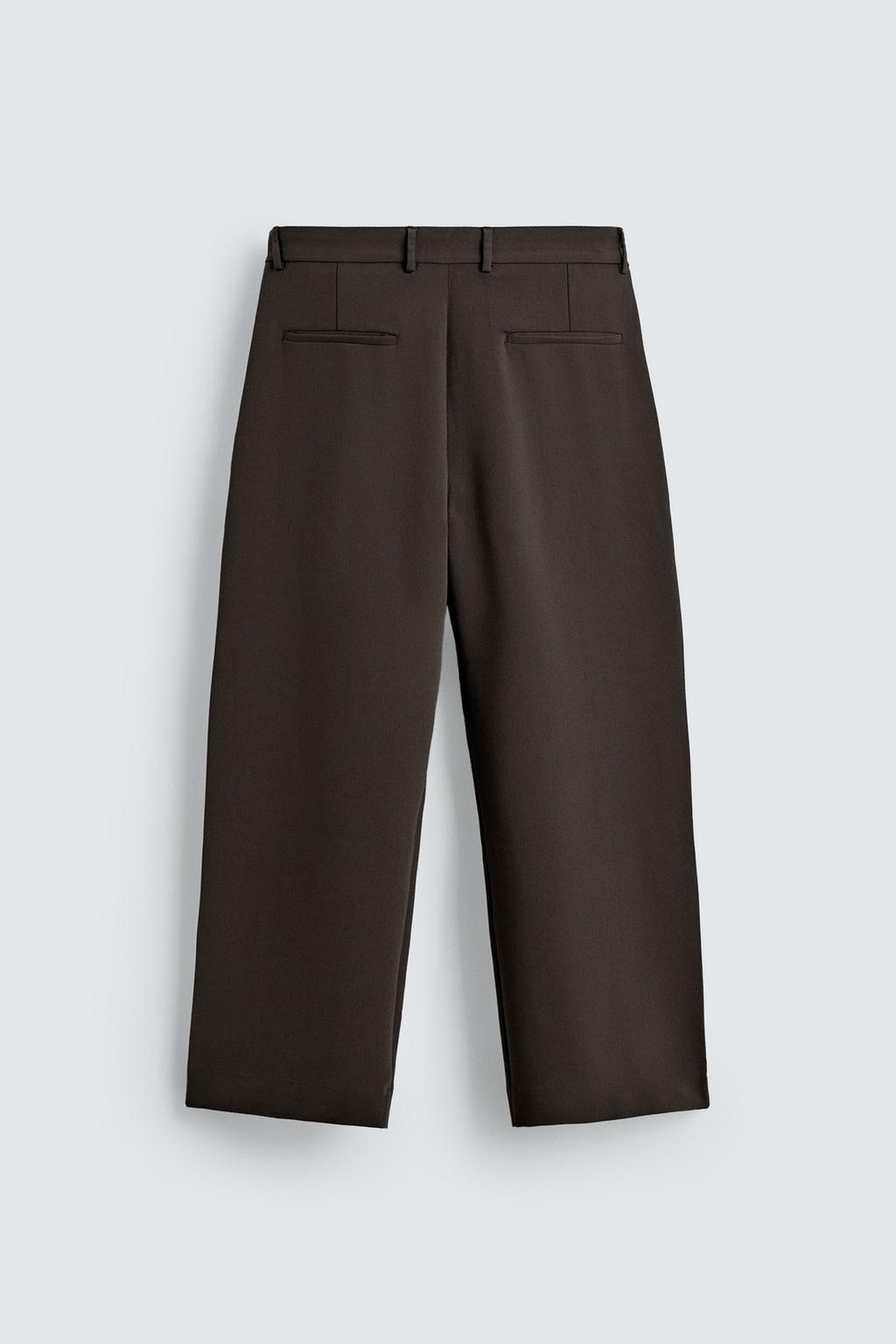 БРЮКИ RELAXED FIT СО СКЛАДКАМИ