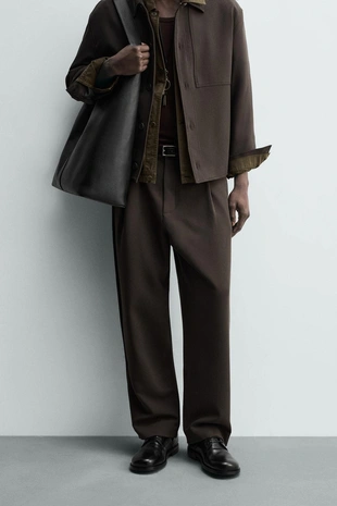 Брюки RELAXED FIT со складками