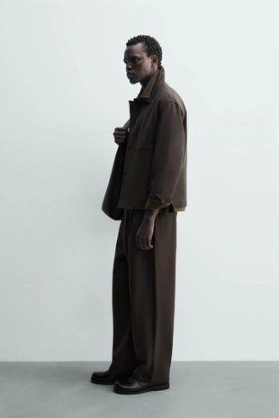 Брюки RELAXED FIT со складками