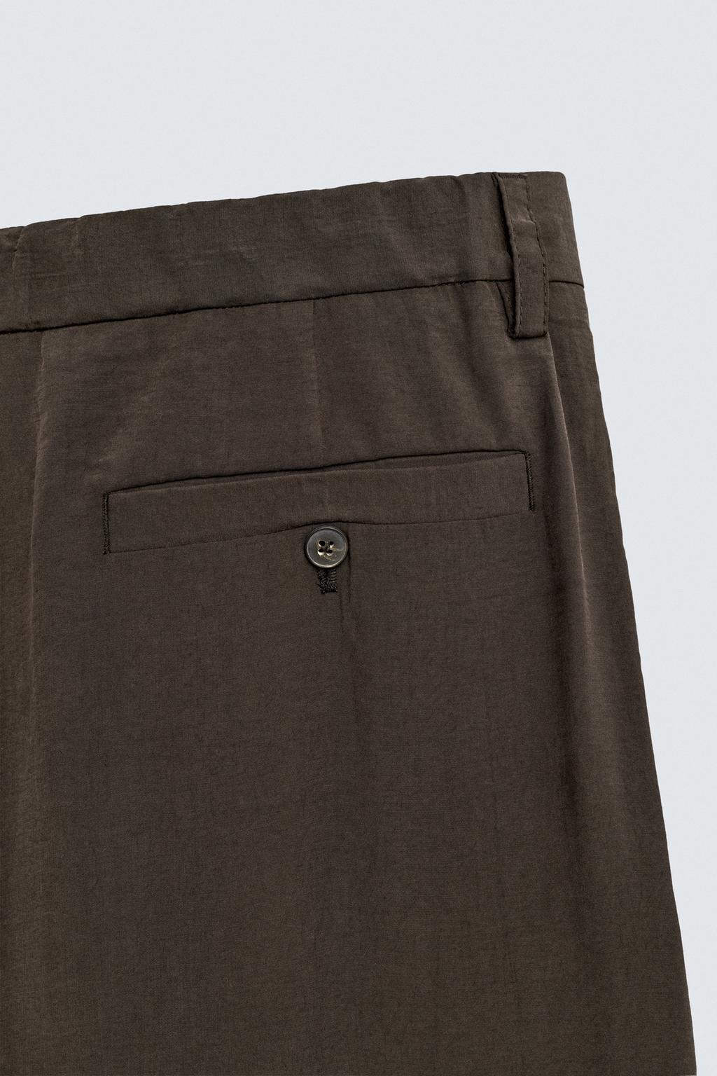 Потрёпанные брюки с запахом