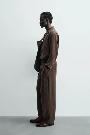 Потрёпанные брюки с запахом- Заказать в России