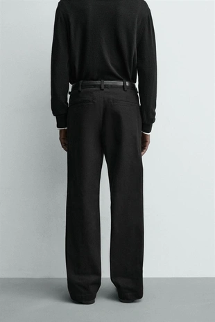 Брюки FLARE FIT из саржи- Заказать в России