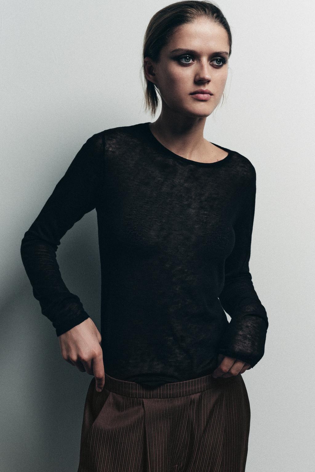 БРЮКИ В ПИЖАМНОМ СТИЛЕ В КОНТРАСТНУЮ ПОЛОСКУ