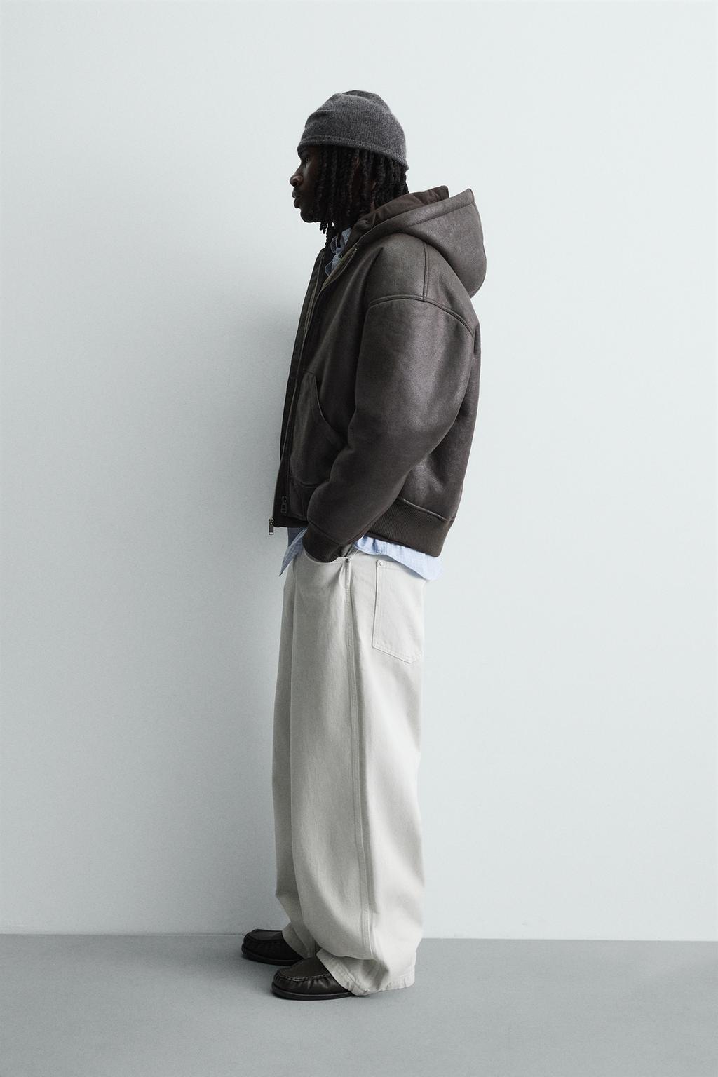 ДУБЛЕНКА ИЗ ИСКУССТВЕННОЙ КОЖИ