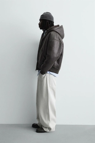 Дубленка из искусственной кожи- Заказать в России