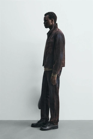 Куртка флокированный бархат- Заказать в России