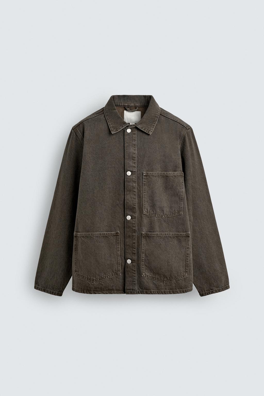 ДЖИНСОВАЯ КУРТКА С КАРМАНАМИ