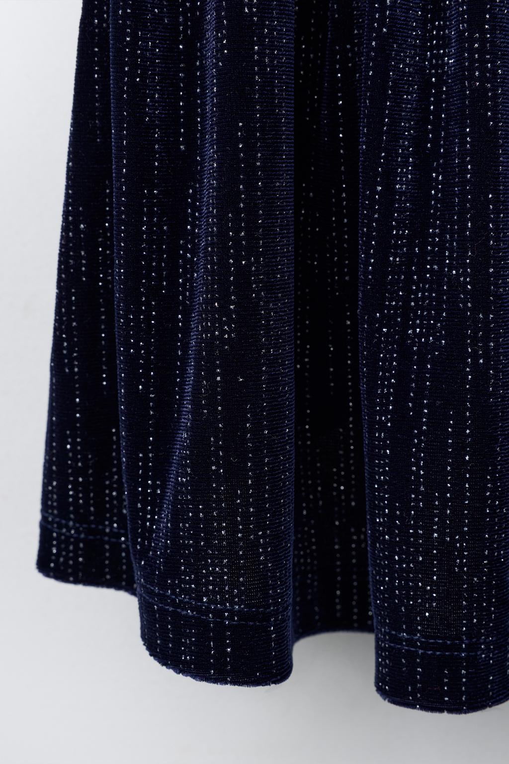 БЛЕСТЯЩАЯ БАРХАТНАЯ ЮБКА