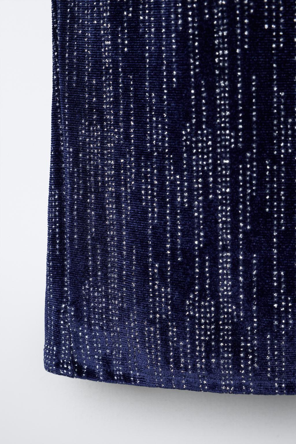 БАРХАТНЫЙ ТОП С БЛЁСТКАМИ