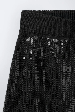 Юбка с пайетками- Заказать в России