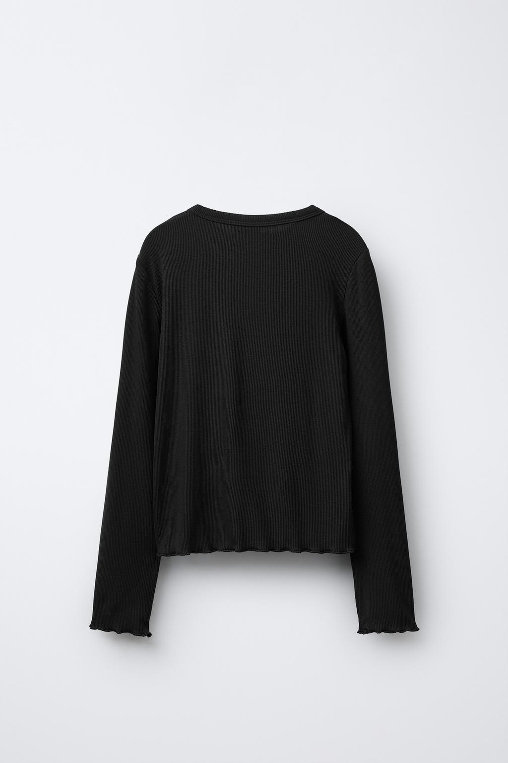 ФУТБОЛКА В РУБЧИК С ПАЙЕТКАМИ