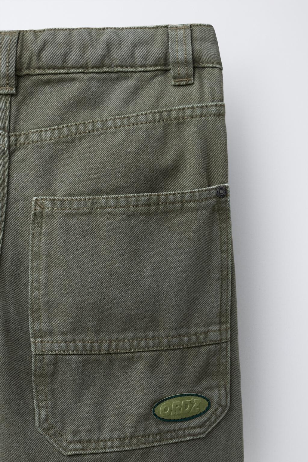 СВОБОДНЫЕ БРЮКИ ИЗ САРЖИ