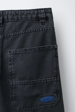 Свободные брюки из саржи- Заказать в России