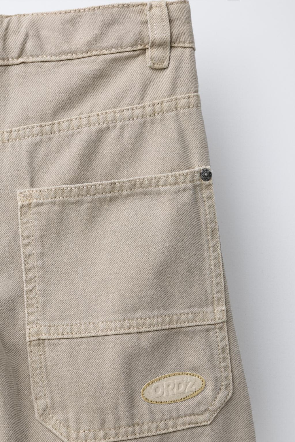 СВОБОДНЫЕ БРЮКИ ИЗ САРЖИ