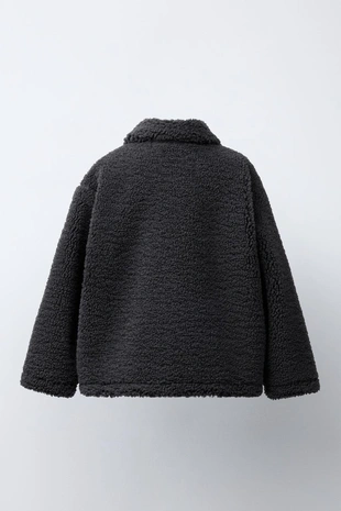 Пальто из искусственной овчины- Заказать в России