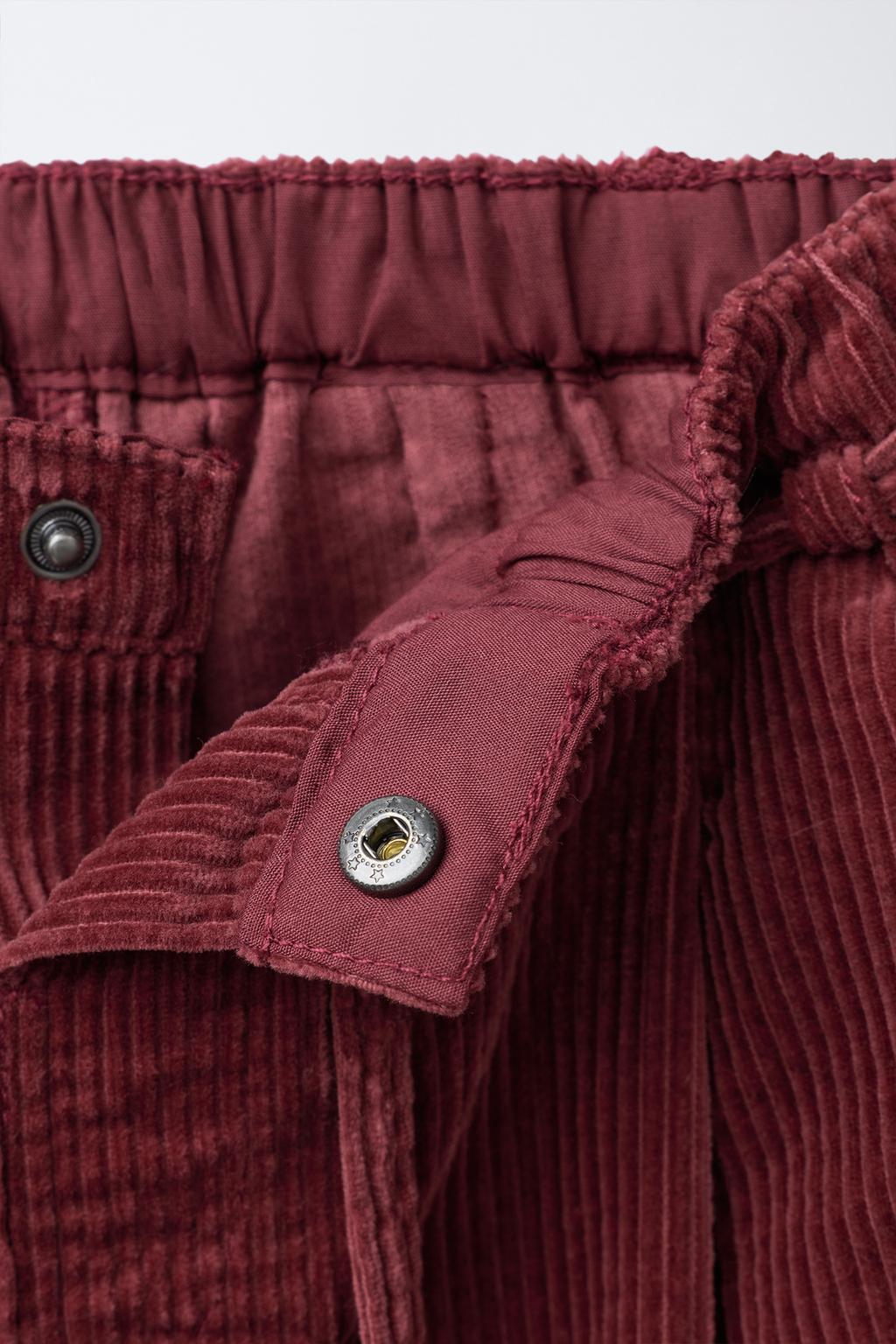 БРЮКИ BAGGY ИЗ ВЕЛЬВЕТА