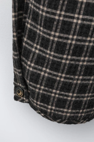 Брюки бэгги в клетку- Заказать в России