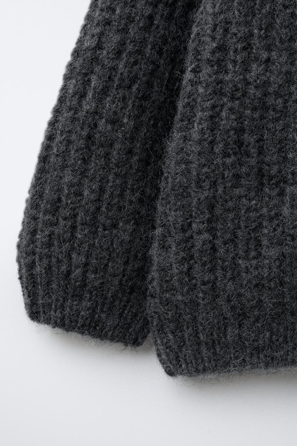 СВИТЕР КРУПНОЙ ВЯЗКИ