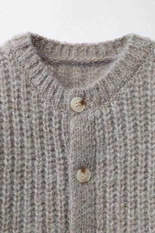 Кардиган крупной вязки- Заказать в России