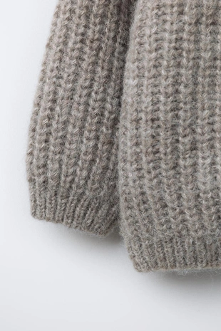 Кардиган крупной вязки- Заказать в России