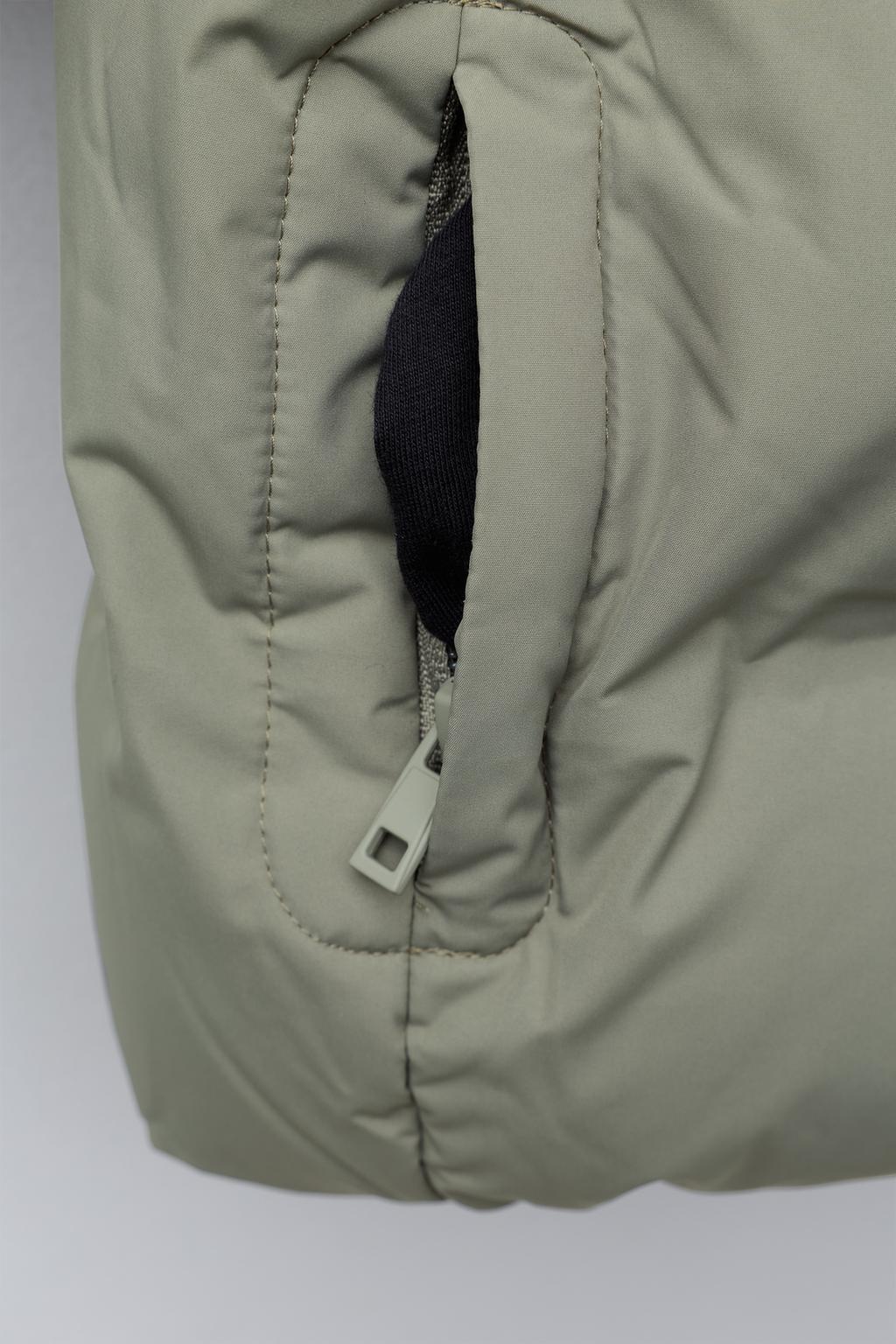 СТЕГАНОЕ ПАЛЬТО С КАПЮШОНОМ WATER REPELLENT