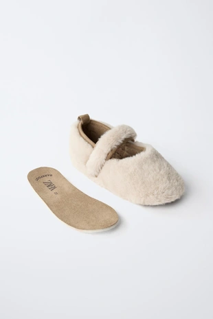 Намшузы с искусственным мехом- Заказать в России