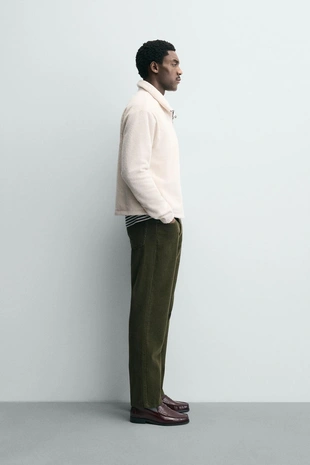 Толстовка из поларфлиса с воротником на молнии- Заказать в России