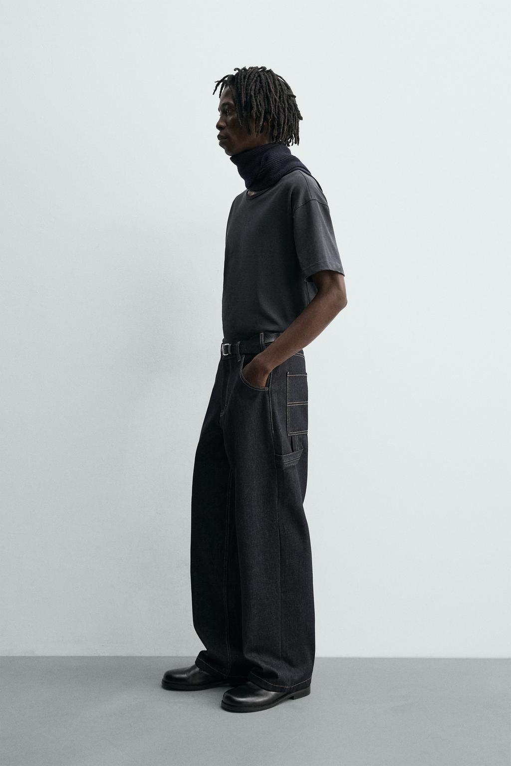 ДЖИНСЫ CARPINTERO BAGGY FIT С ДЕКОРАТИВНОЙ СТРОЧКОЙ