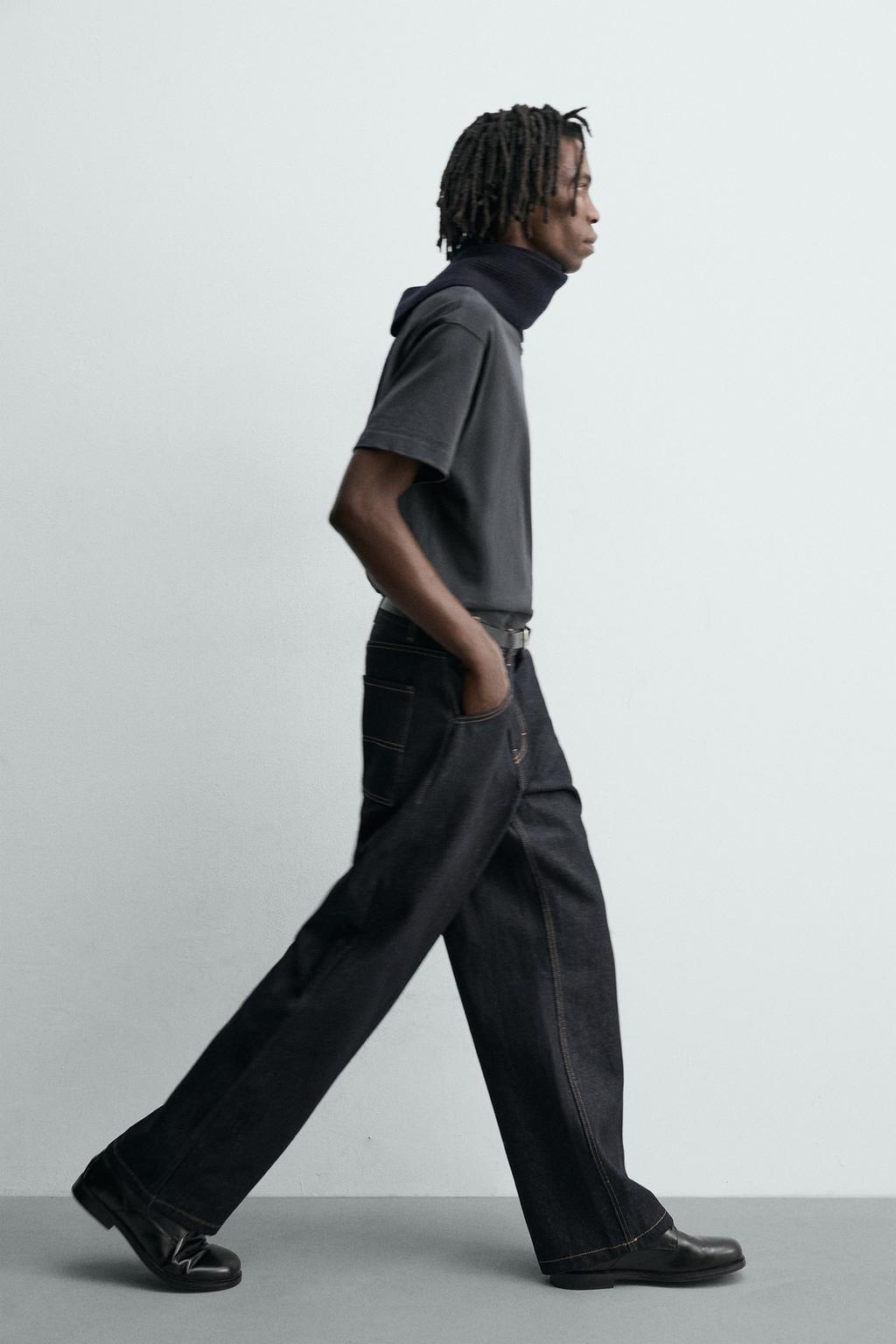 ДЖИНСЫ CARPINTERO BAGGY FIT С ДЕКОРАТИВНОЙ СТРОЧКОЙ