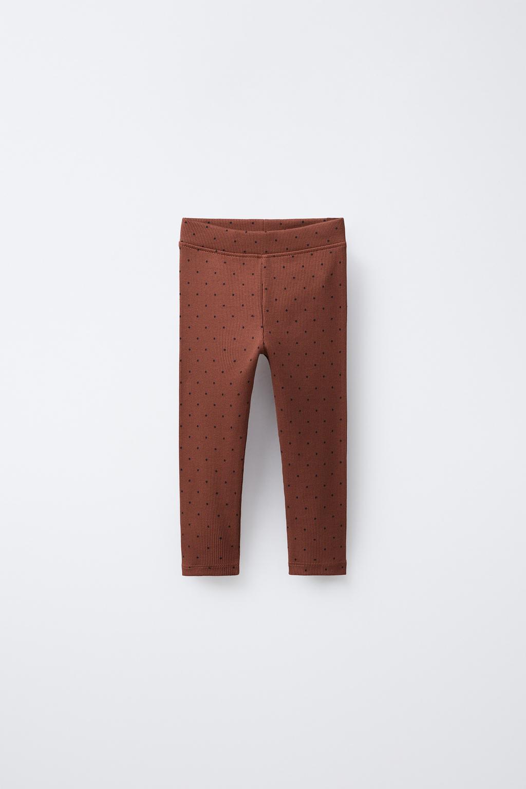 НАБОР ИЗ ДВУХ ЛЕГИНСОВ С ПРИНТОМ И ОДНОТОННЫХ