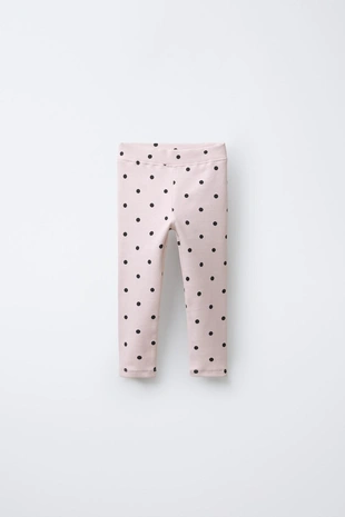 Набор из двух легинсов с принтом и однотонных- Заказать в России