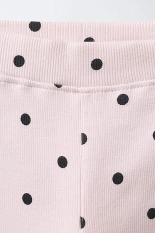 Набор из двух легинсов с принтом и однотонных- Заказать в России