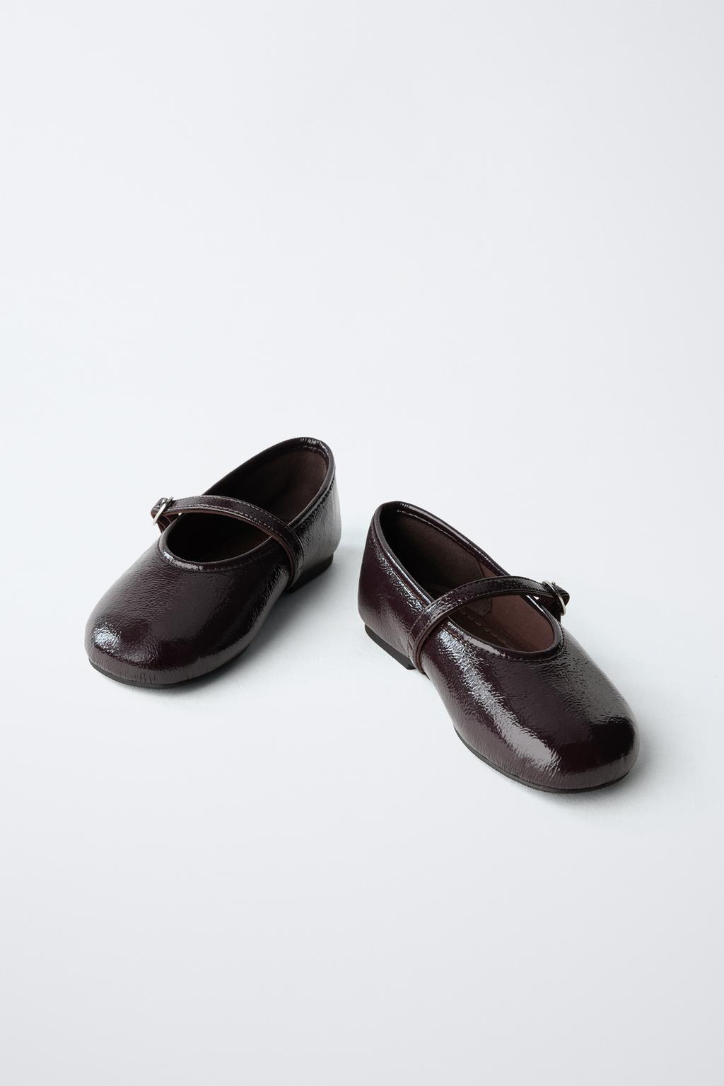 БАЛЕТКИ С ПРЯЖКОЙ