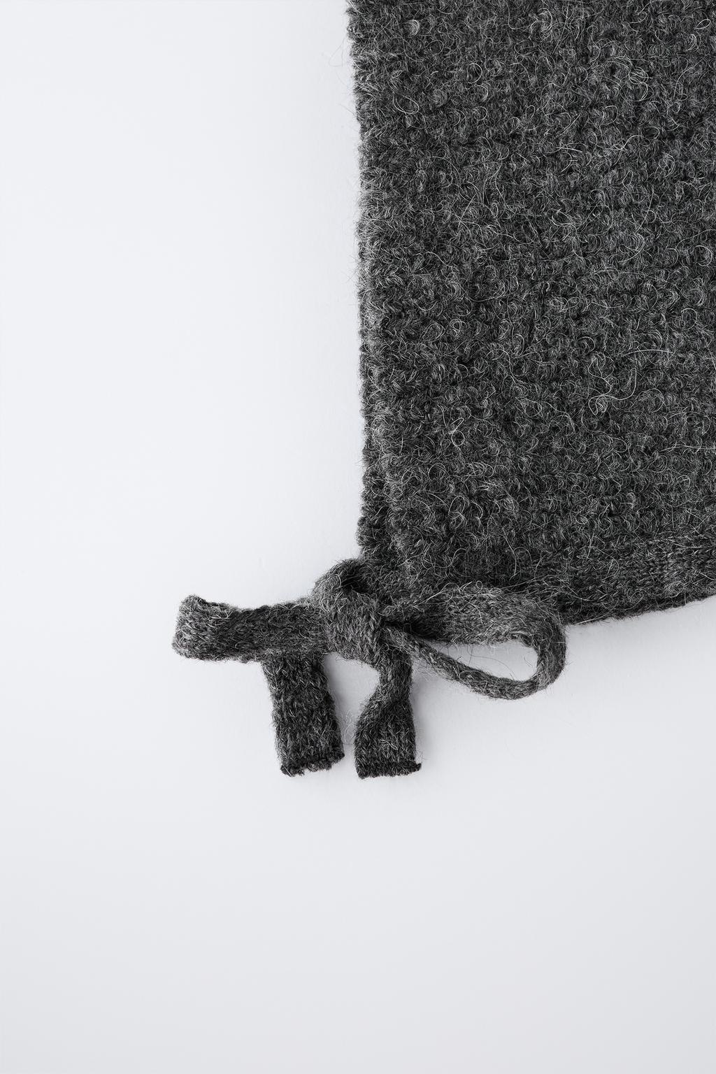 ТРИКОТАЖНЫЙ ЧЕПЧИК С ШЕРСТЬЮ