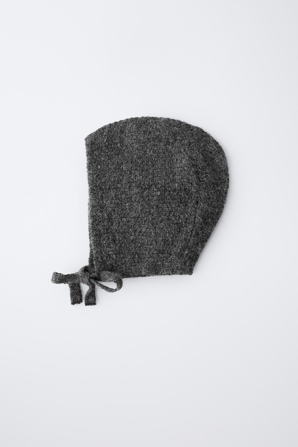 ТРИКОТАЖНЫЙ ЧЕПЧИК С ШЕРСТЬЮ