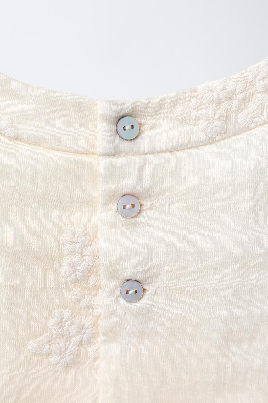 ПЛАТЬЕ С ВЫШИТЫМИ ЦВЕТАМИ