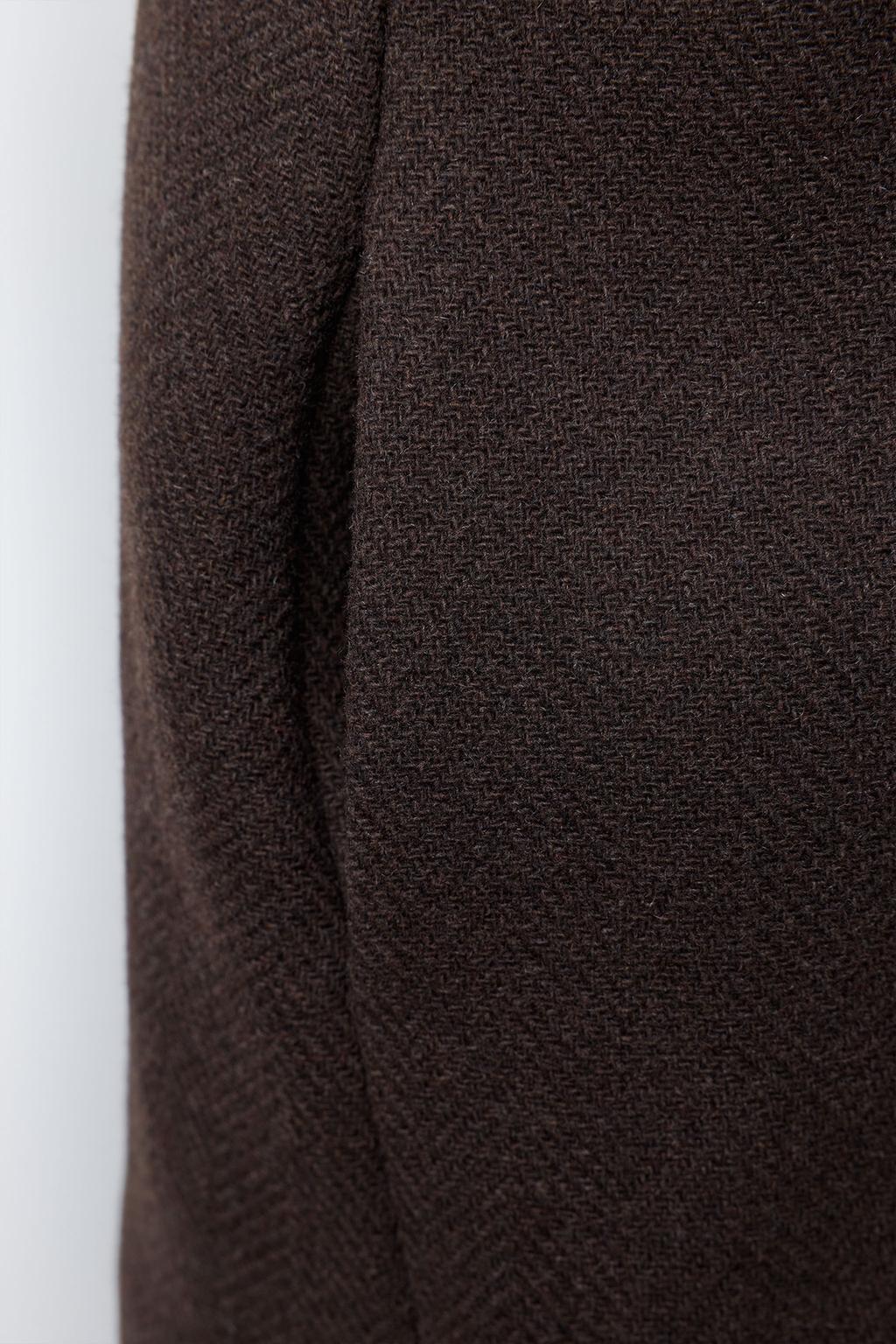 ПАЛЬТО ИЗ СМЕСОВОЙ ШЕРСТИ