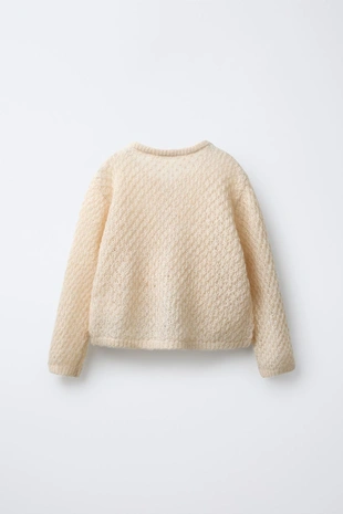 Кардиган из шерсти и альпаки- Заказать в России