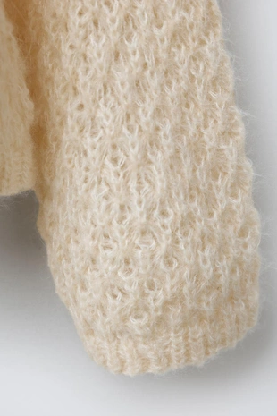 Кардиган из шерсти и альпаки- Заказать в России