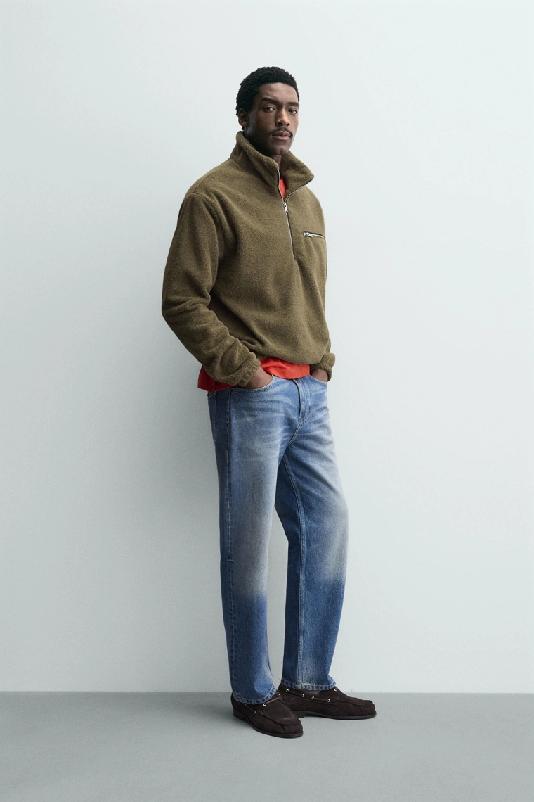 Толстовка на молнии из флиса