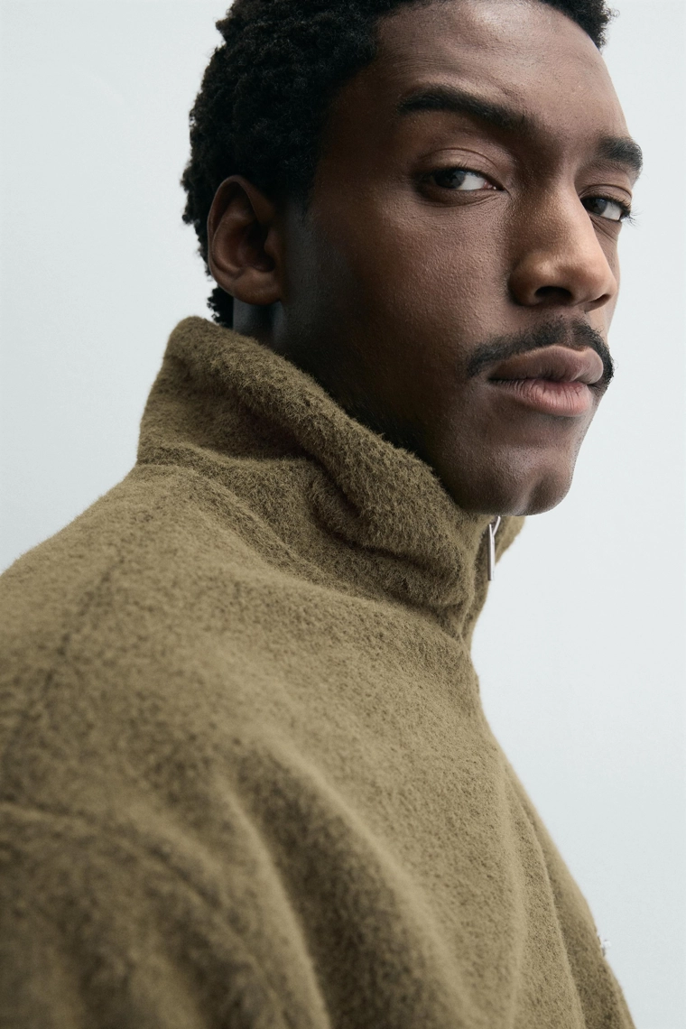 Толстовка на молнии из флиса