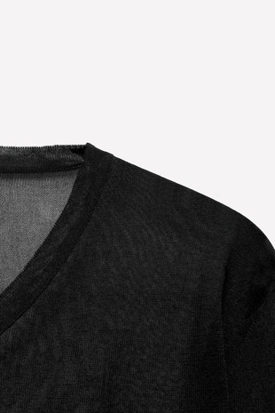 Джемпер из прозрачного трикотажа LUDOVIC DE SAINT SERNIN X ZARA- Заказать в России