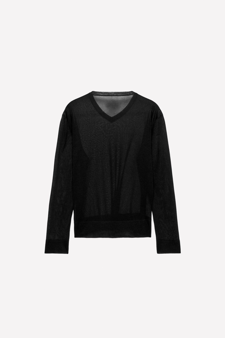 Прозрачный свитер ludovic de saint sernin x zara