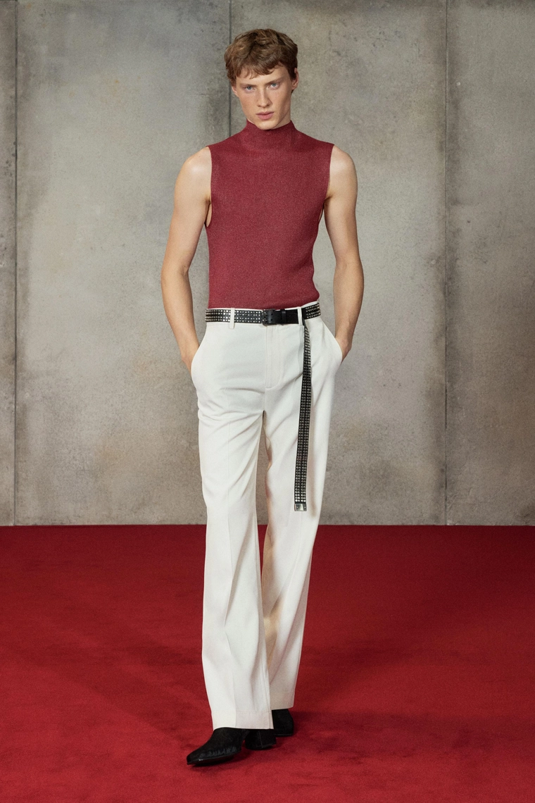 Вязанный трикотажный свитер ludovic de saint sernin x zara